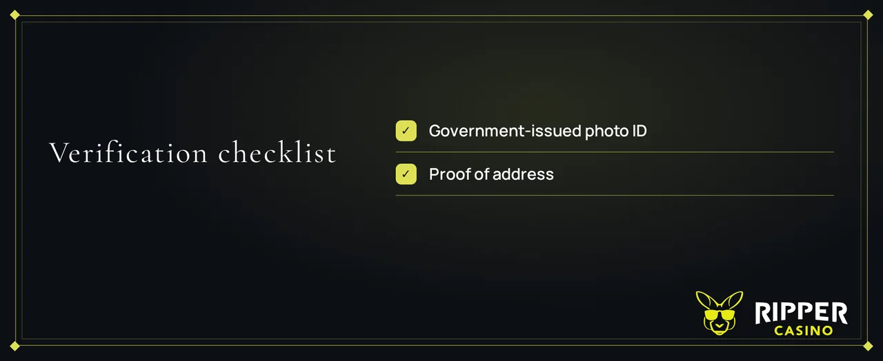 Check required documents